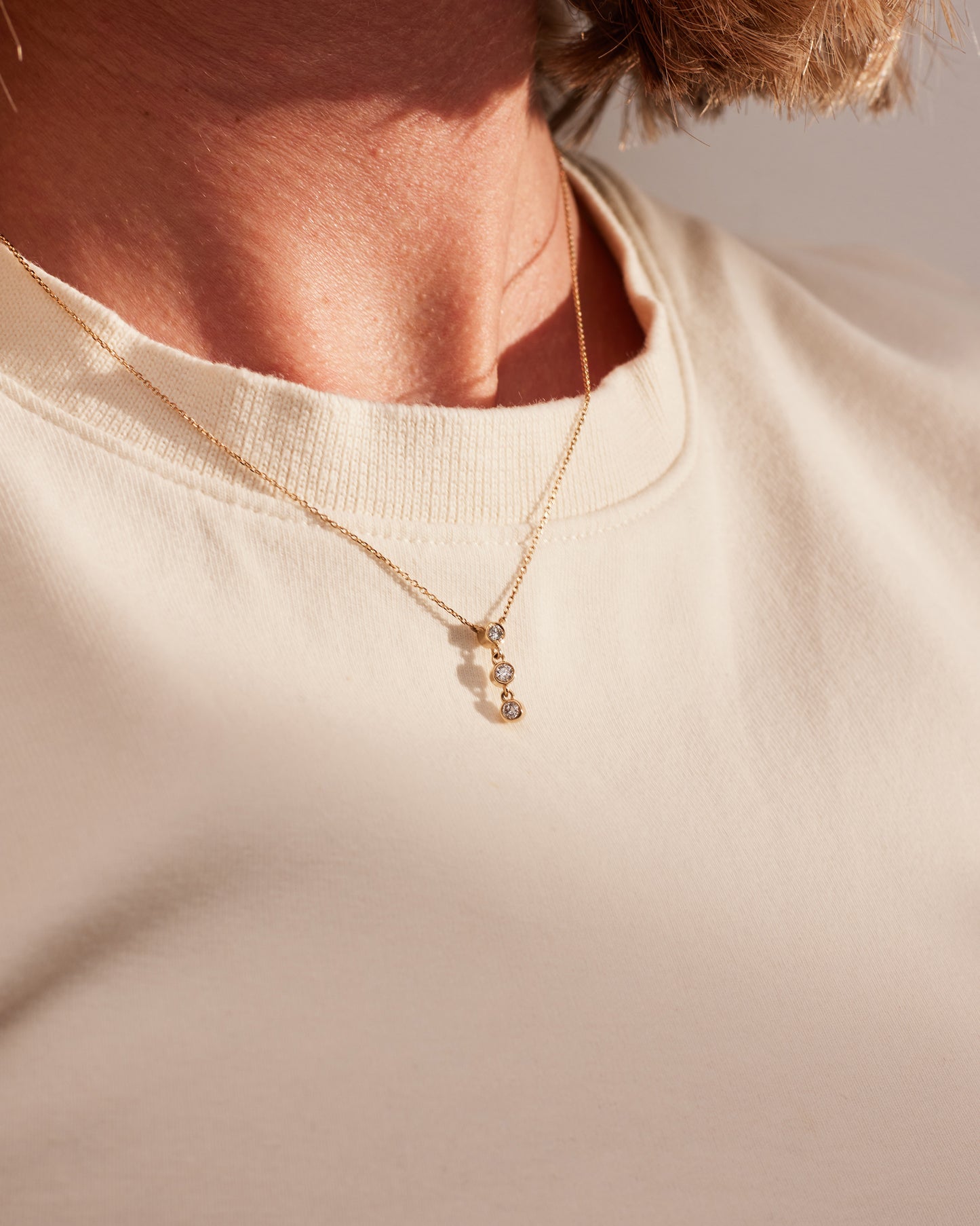 Diamond Drop Necklace