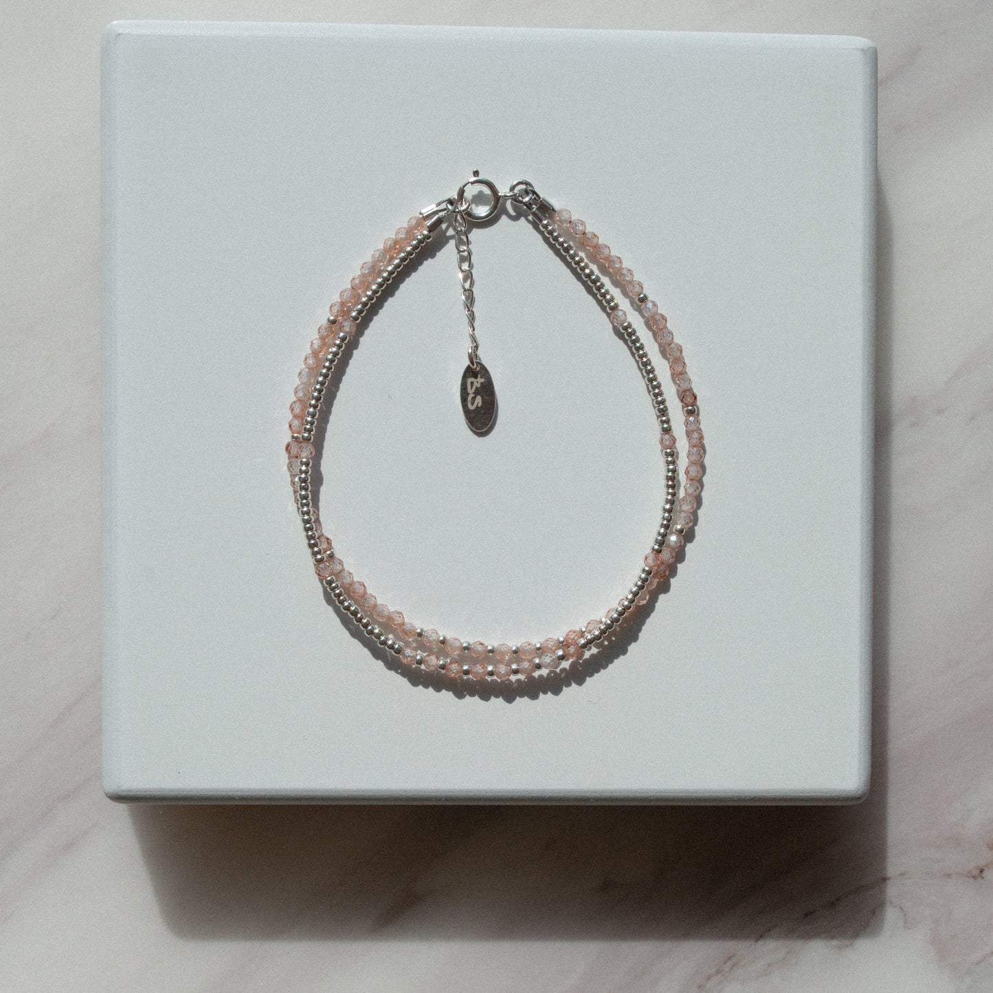 Double Zirconia Bracelet