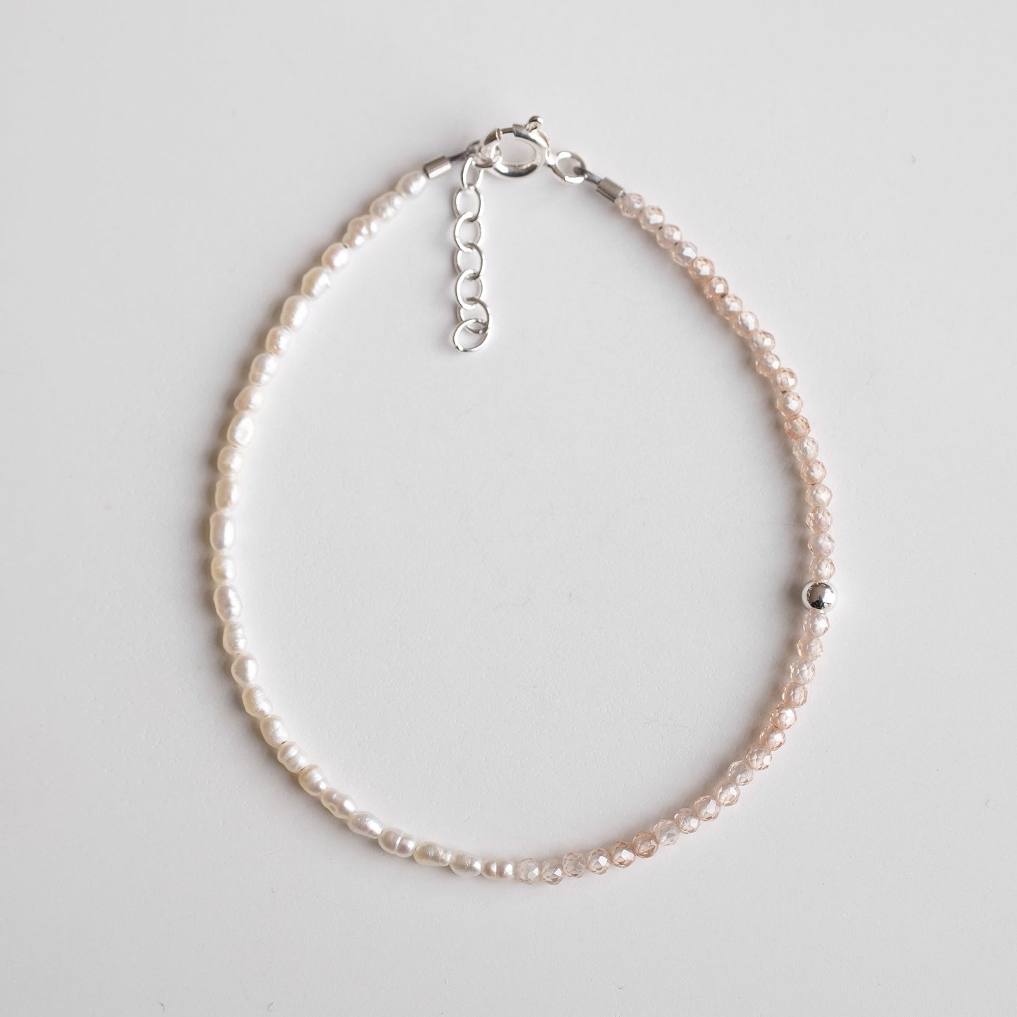 Pearl & Zirconia Bracelet