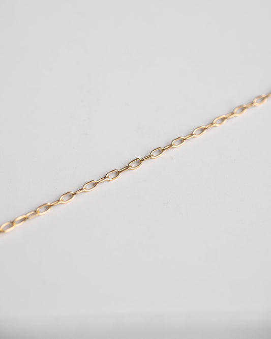 small gold vermeil chain, tiny chain bracelet