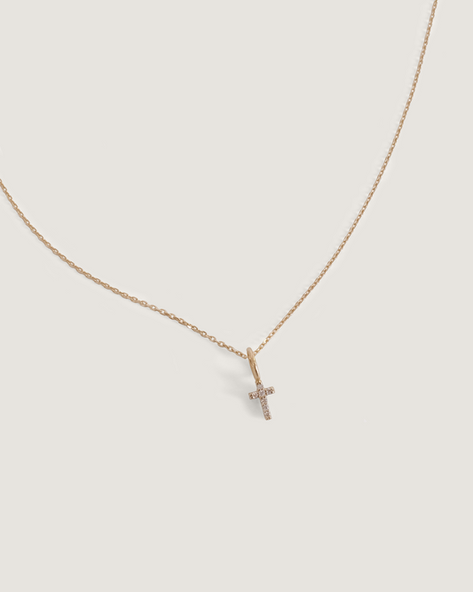 Diamond Cross Necklace