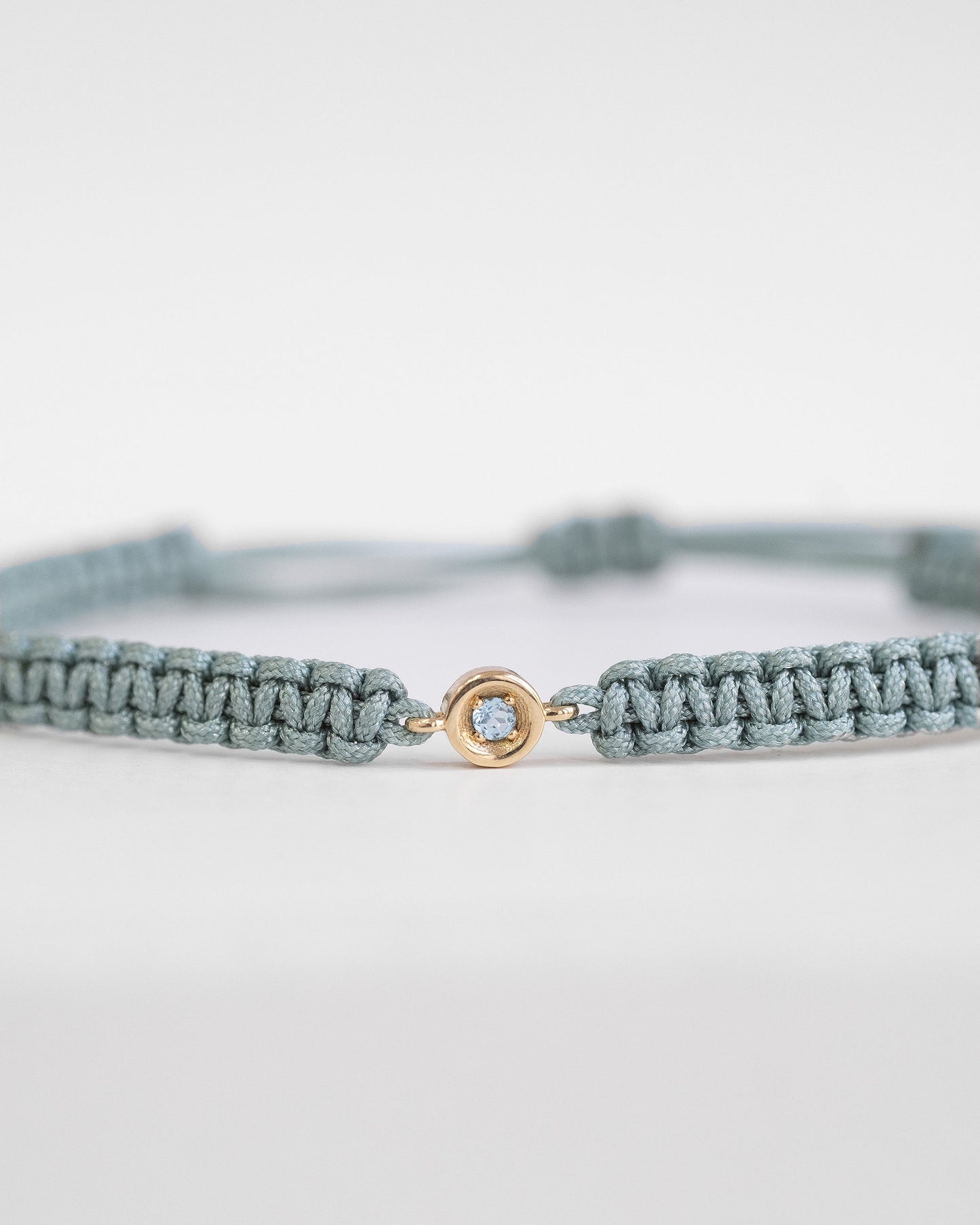 Aquamarine Friendship Bracelet