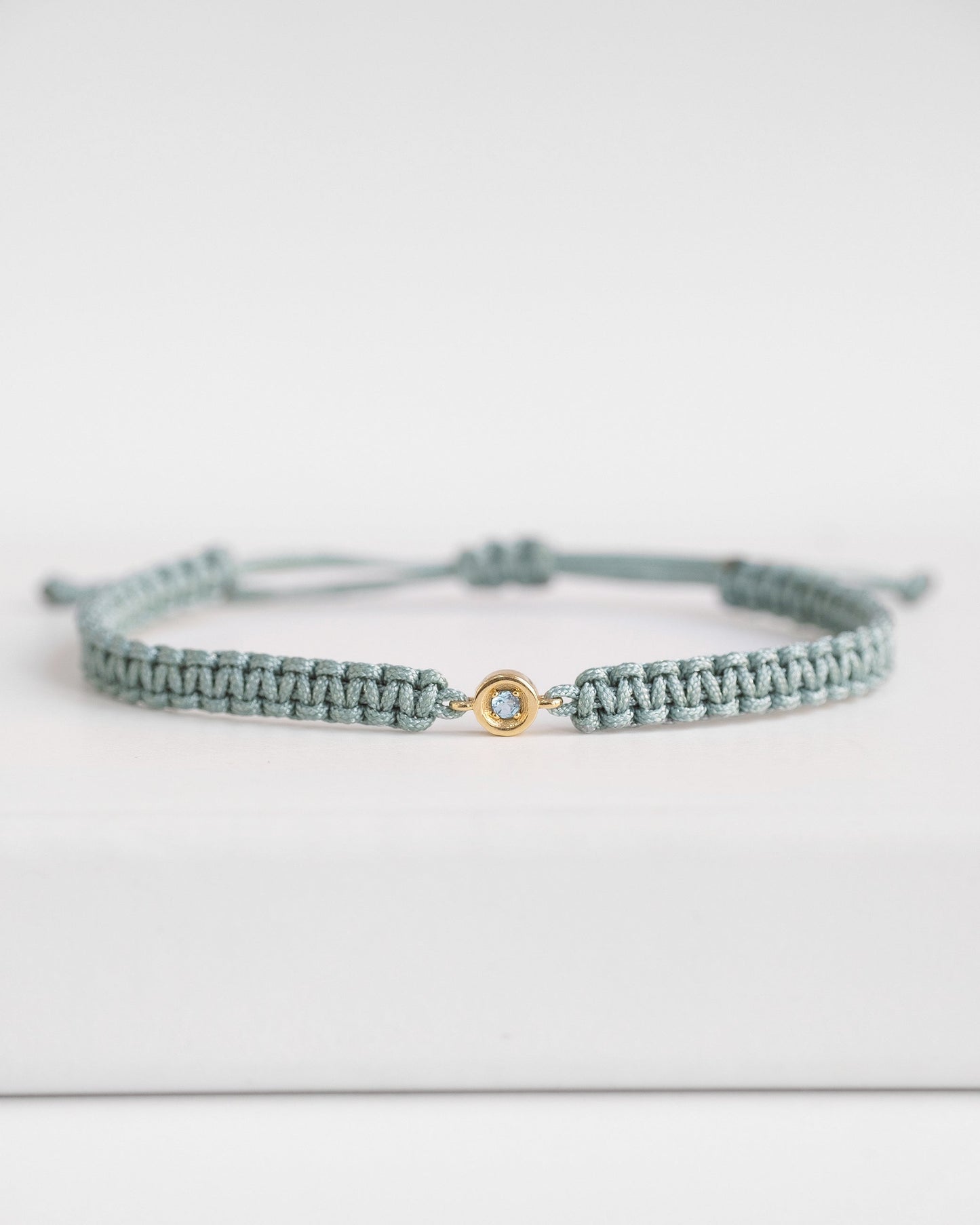 Aquamarine Friendship Bracelet