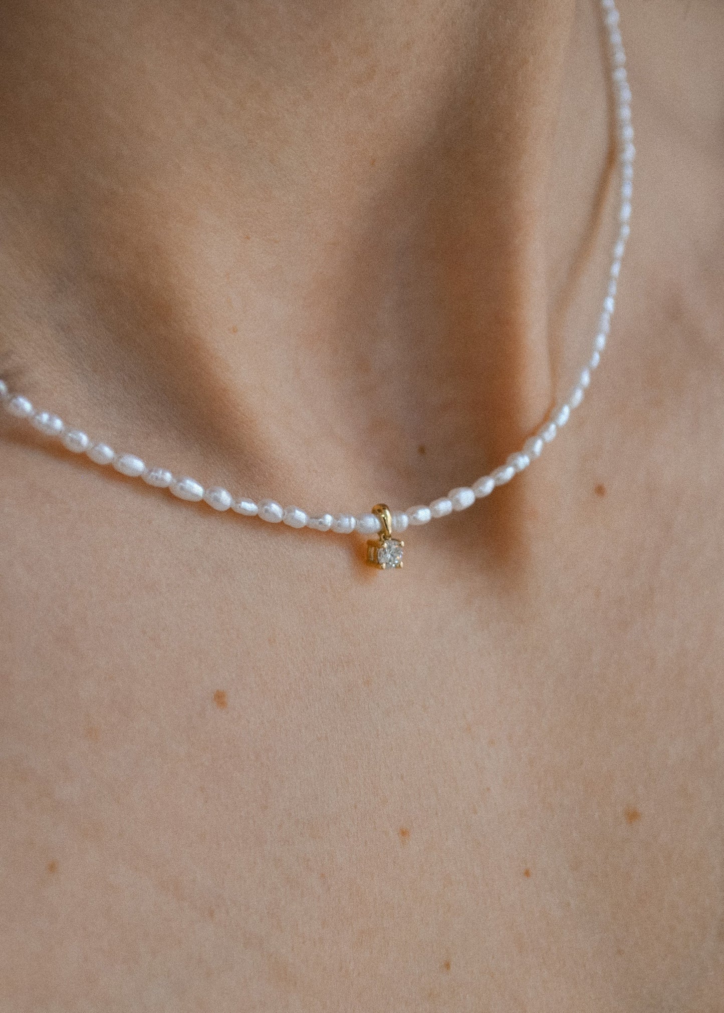 Delicate Diamond Necklace