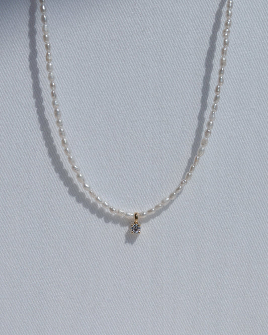 Delicate Diamond Necklace