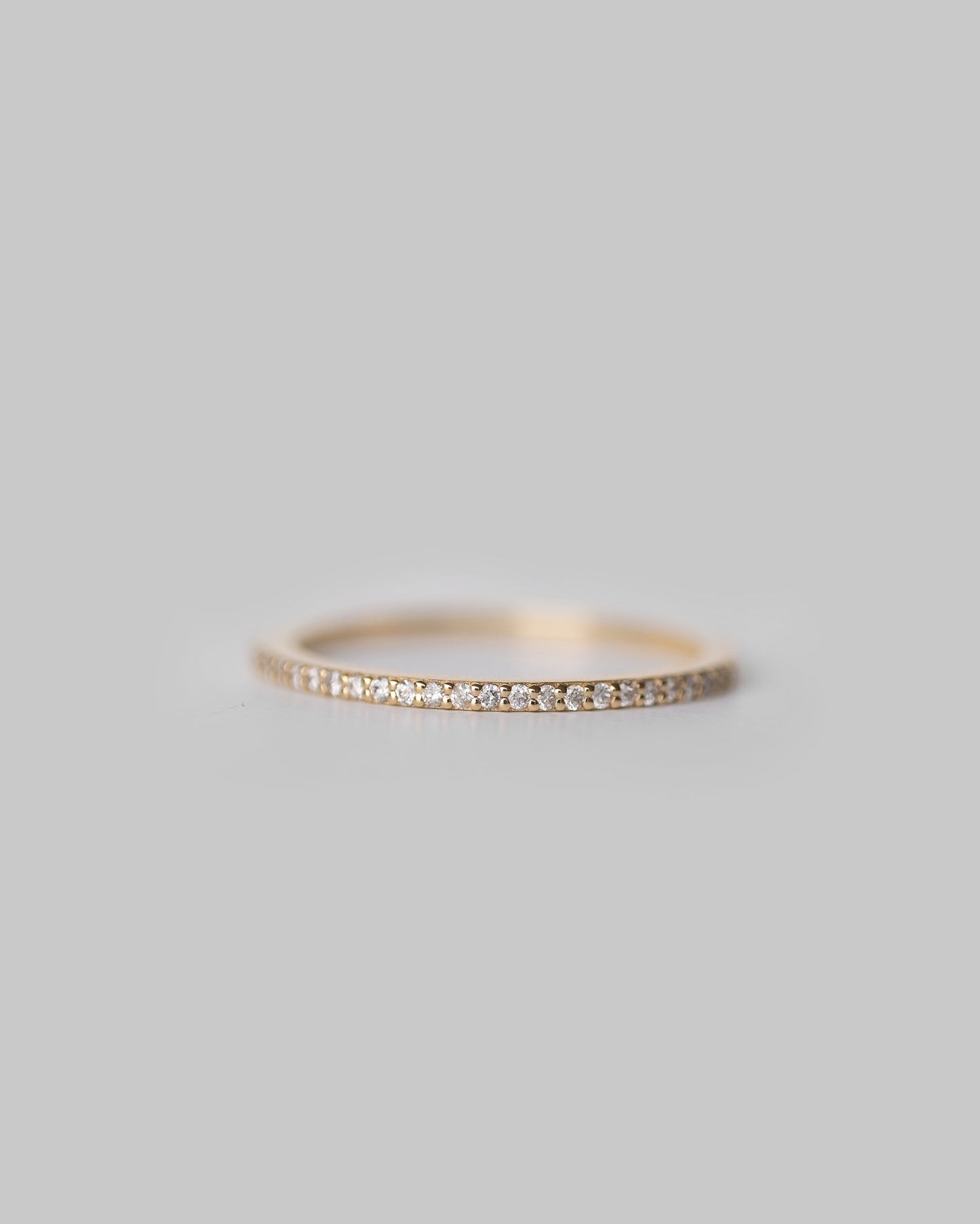 Tiny Diamond Pave Ring