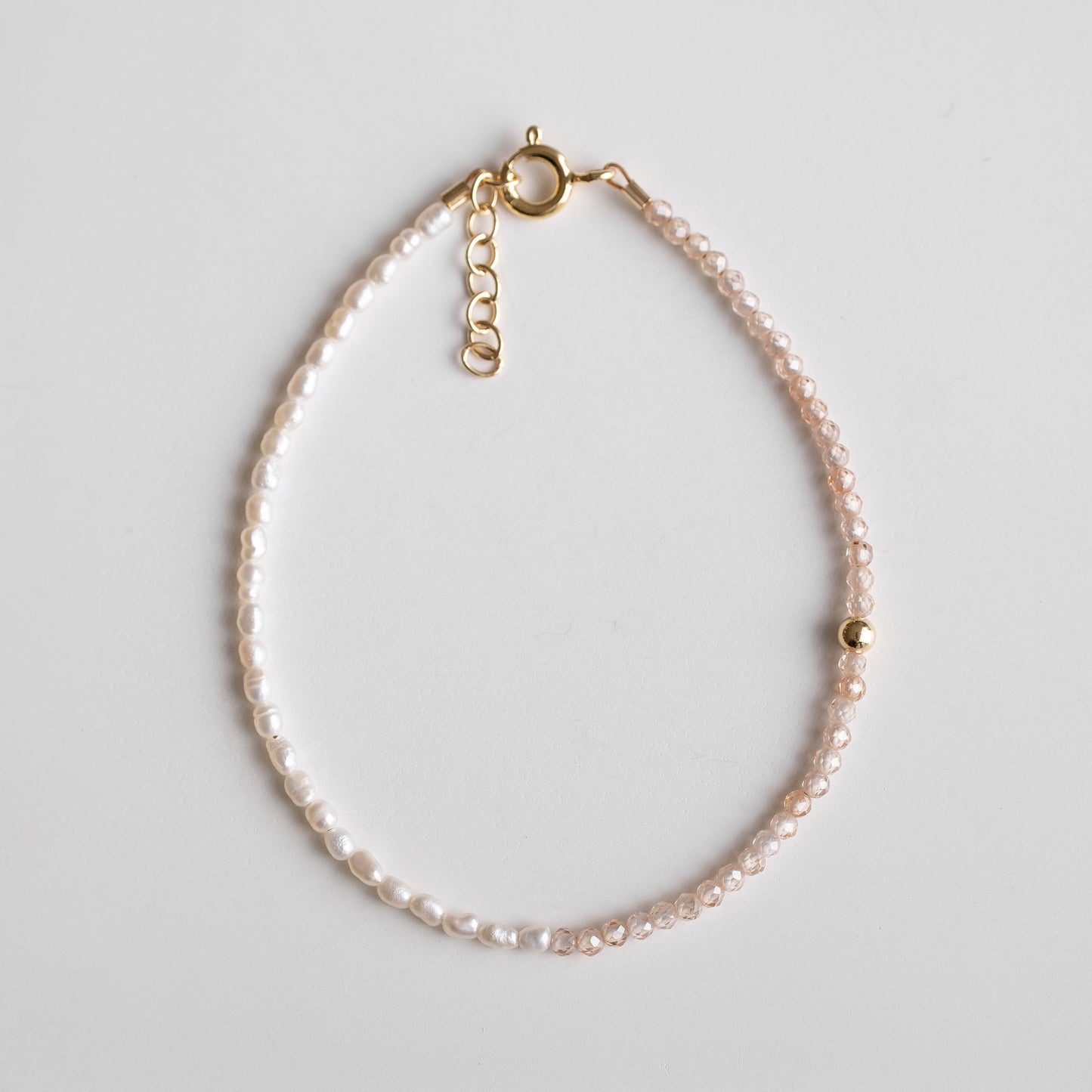 Pearl & Zirconia Bracelet